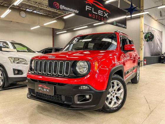 JEEP RENEGADE 1.8 16V FLEX LONGITUDE 4P AUTOMÁTICO